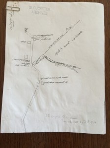1823 Map of Lane's Cove