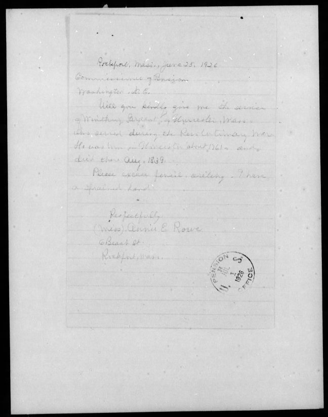 fold3 page_12 winthrop sargent revolutionary war pension and bountyland warrant application files-1