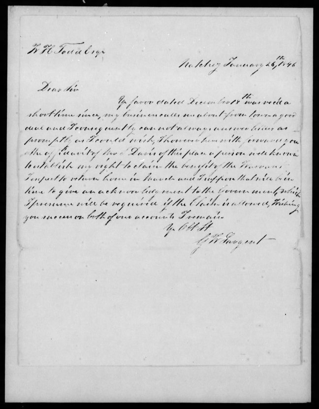 fold3 pg 3 winthrop sargent revolutionary war pension bountyland warrant application files