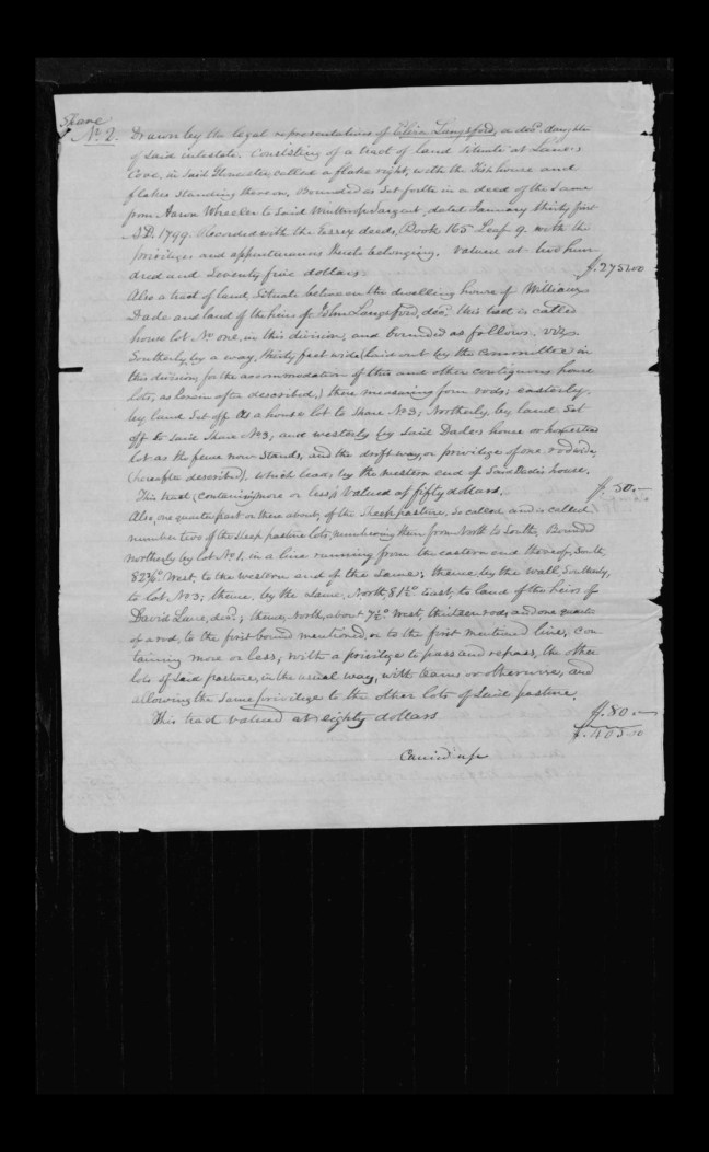 pg 38 winthrop sargent essex county, ma, 24714 probate file papers 1839