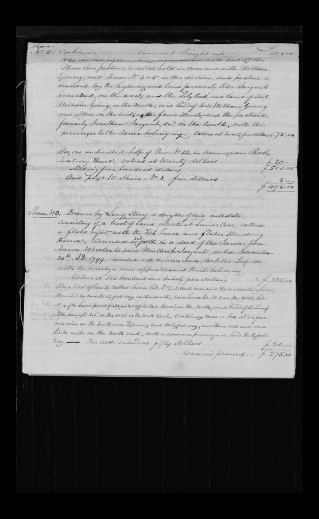 pg 39 winthrop sargent essex county, ma, 24714 probate file papers 1839