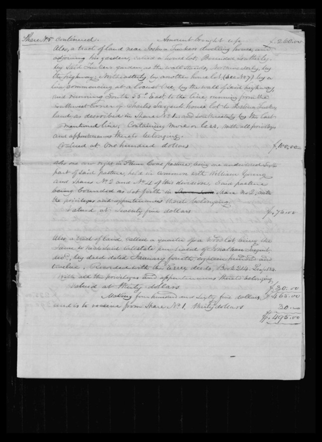 pg 43 winthrop sargent essex county, ma, 24714 probate file papers 1839