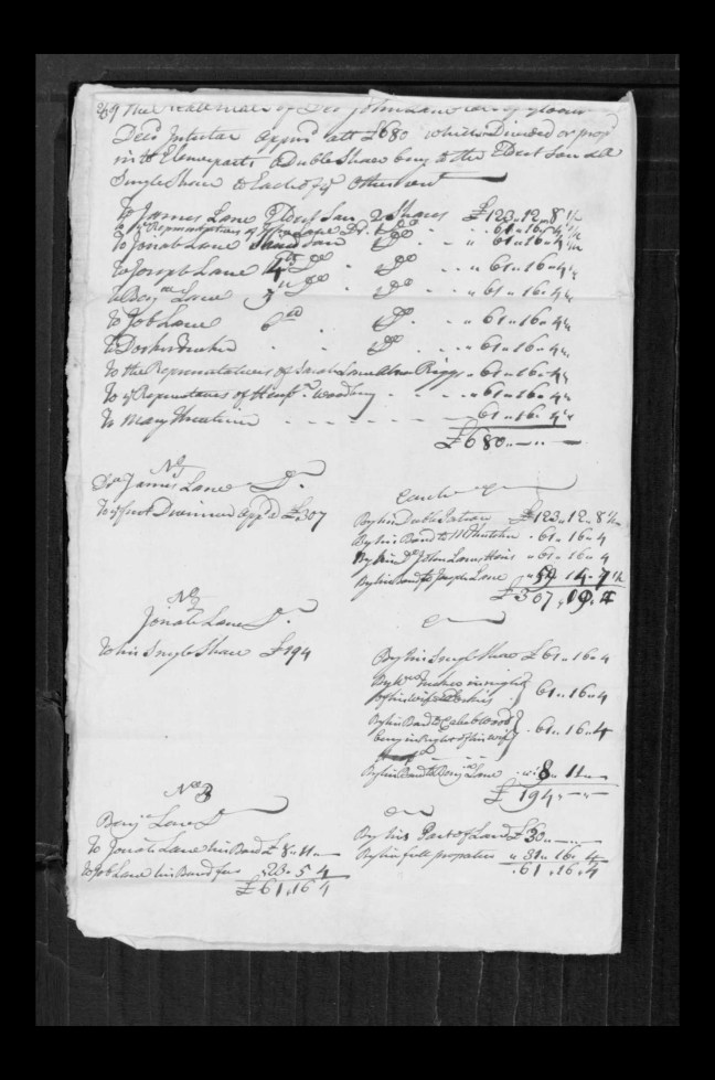 pg 61 john lane 16318 essex county, ma, probate file papers 1738